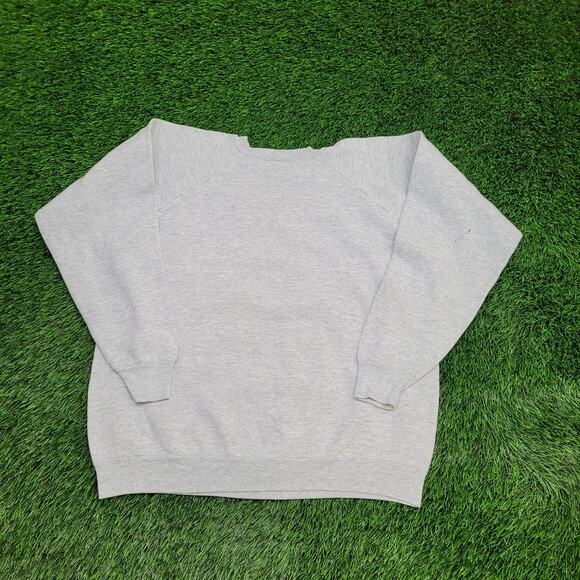 Vintage Tuttle Basketball Cropped Sweatshirt Large 22x23 USA - Picture 3 of 14